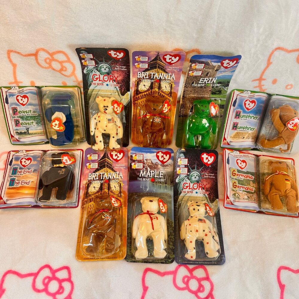 Mc Donald's ty beanie baby lot